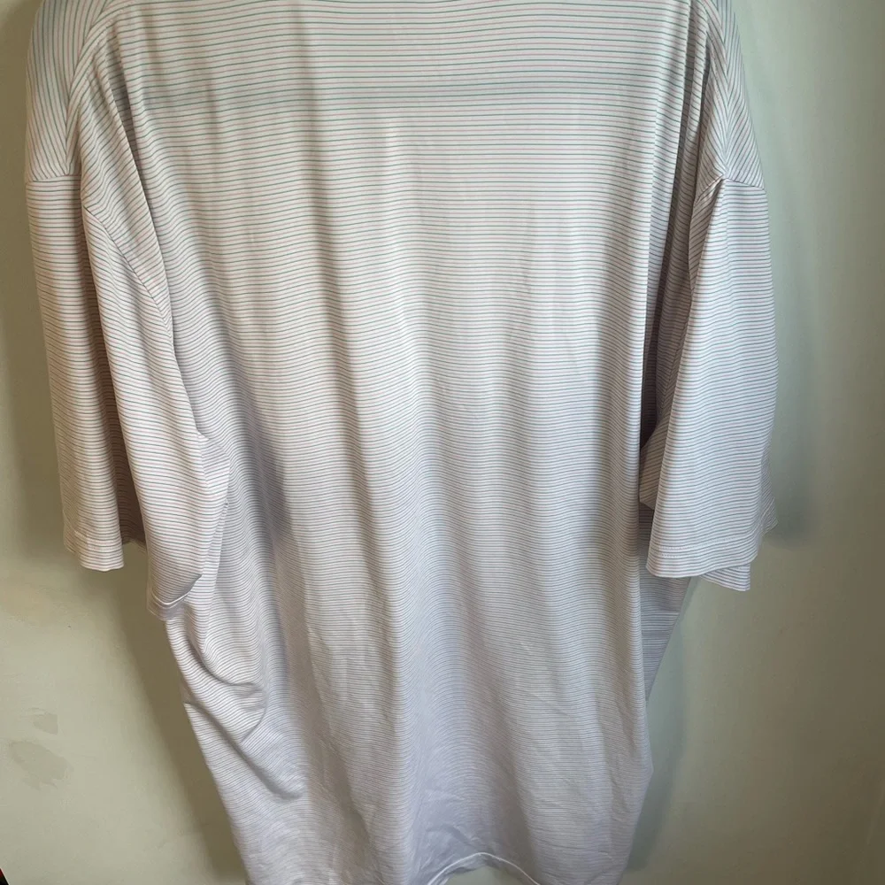 Peter Millar Summer Comfort Golf Striped Polo XL (J)